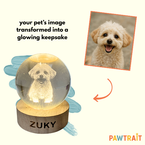 Pawtrait Glass Keepsake